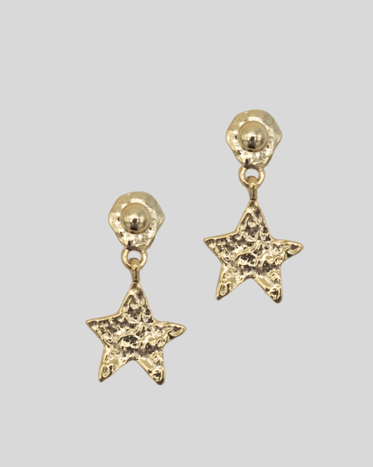 Star Earring Gold Mini