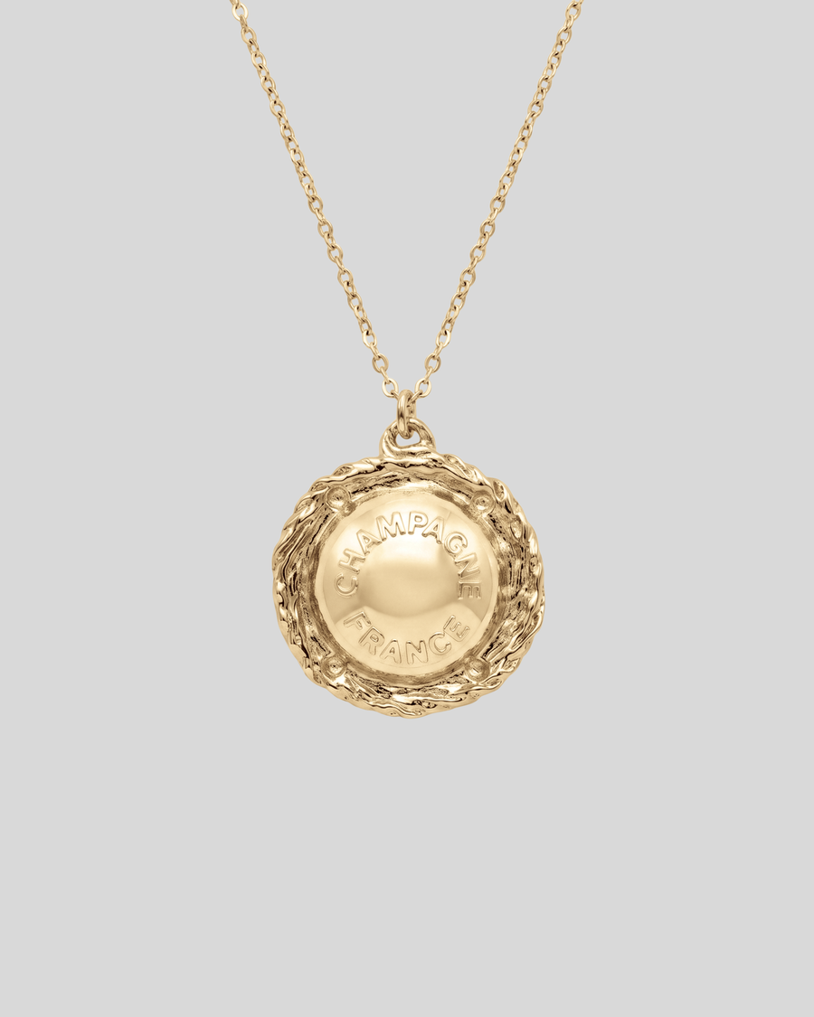 Champagne Necklace Gold