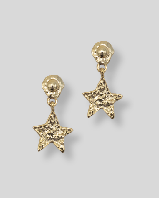 Star Earring Gold Mini