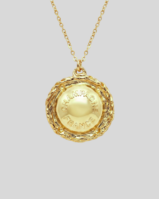 Champagne Necklace Gold