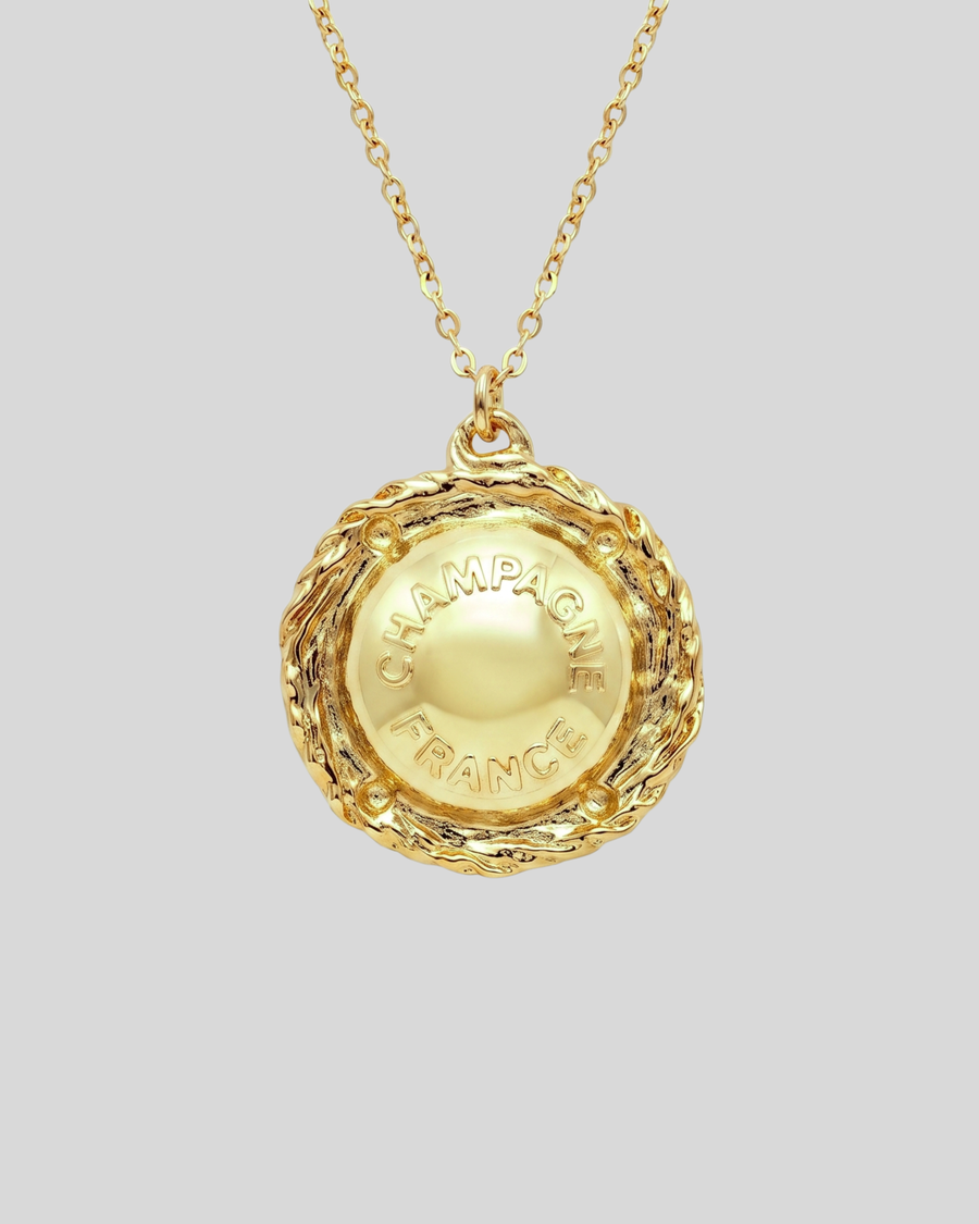 Champagne Necklace Gold
