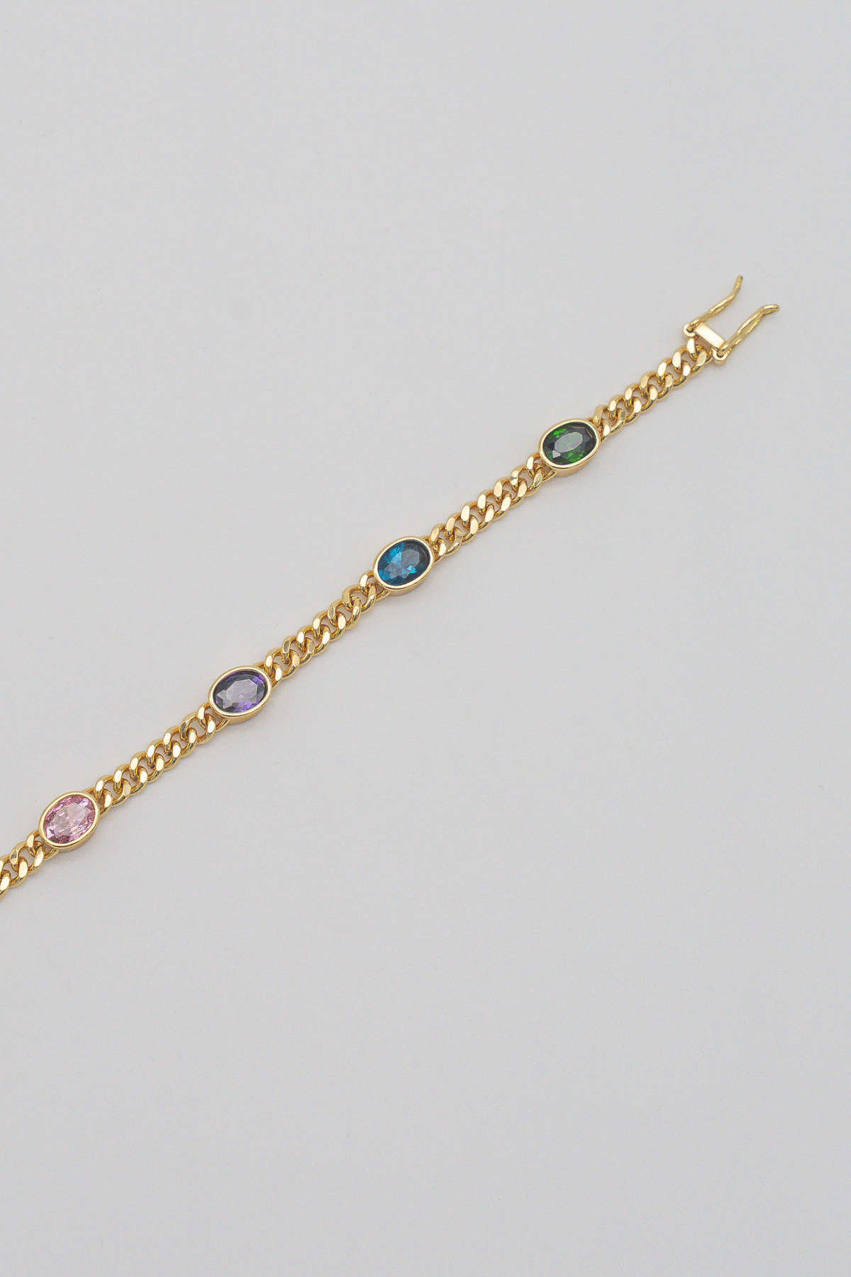 Aura Bracelet Gold Multicolor — Close-up