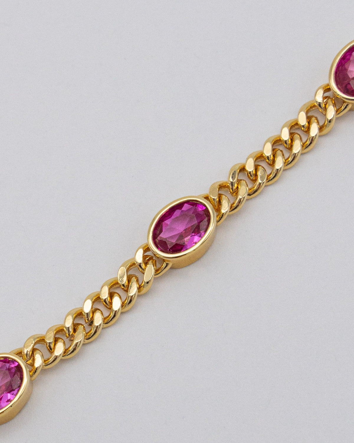 Aura Bracelet Gold Pink — Detail