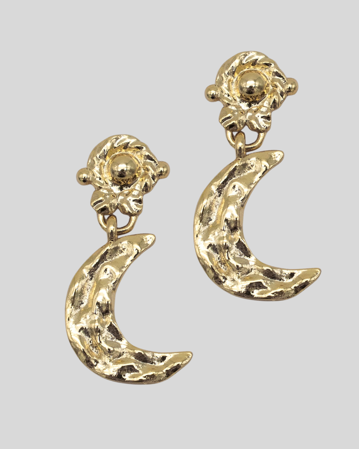 Moon Earring Gold