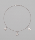 Triple Star Choker Silver