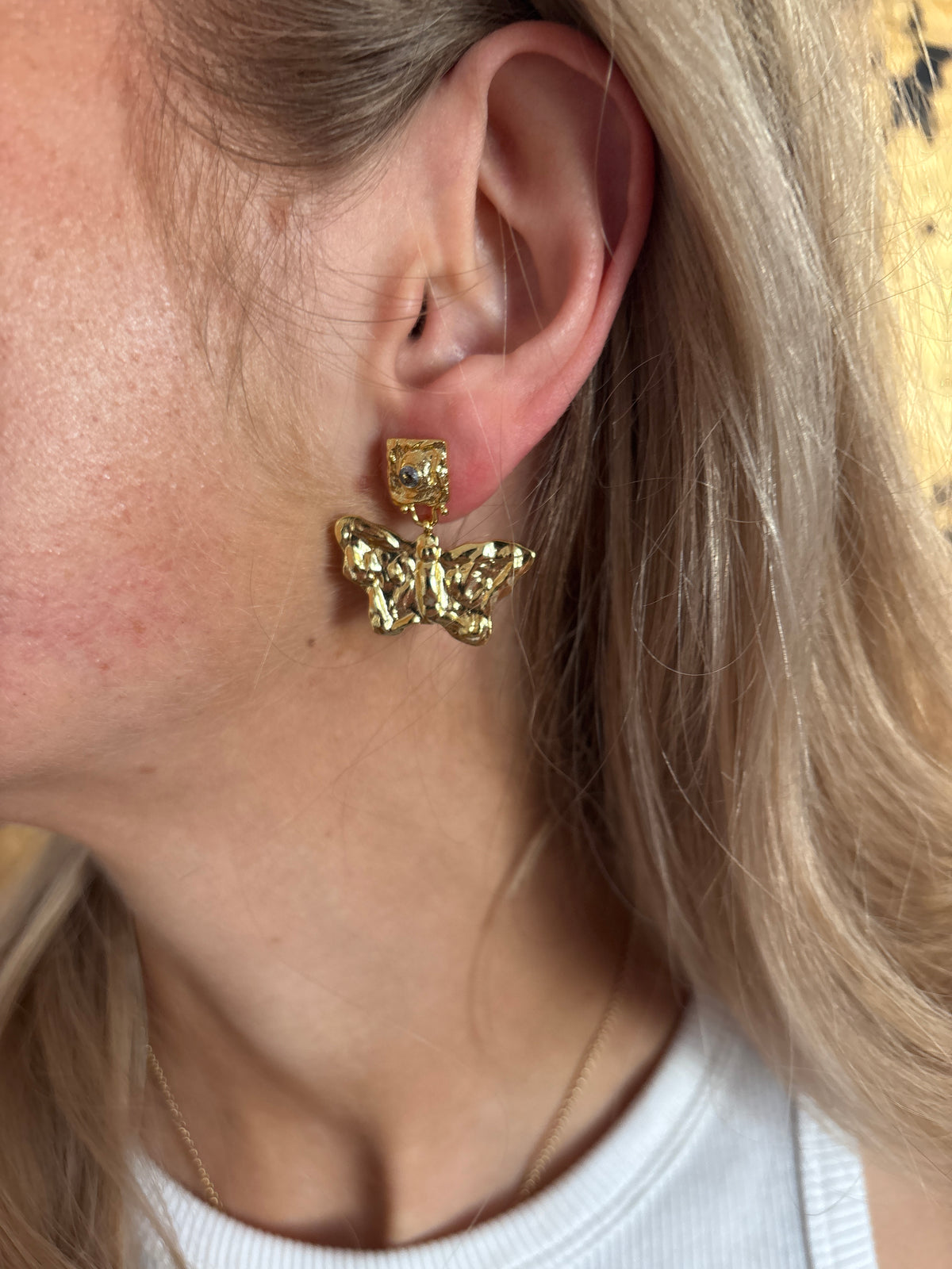 Butterfly Earring Gold