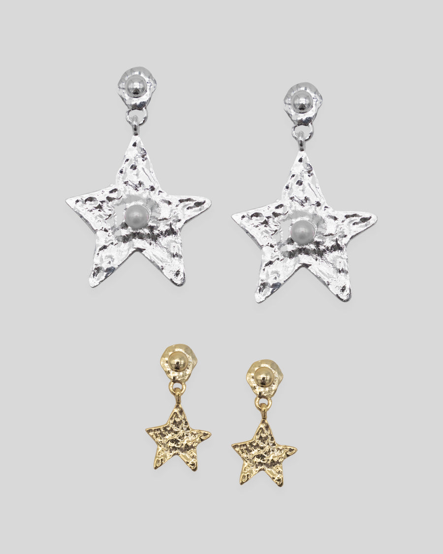 Star Earring Set — Detail