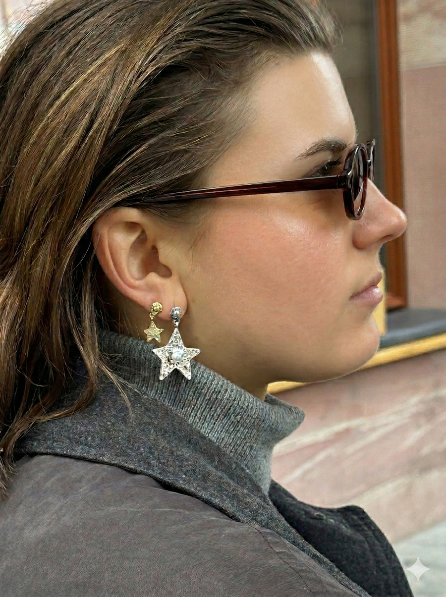 Star Earring Set — Detail