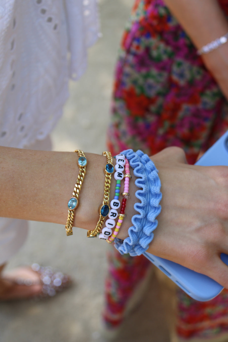 Aura Bracelet Gold Royal Dark Blue (Limited Edition) — Detail